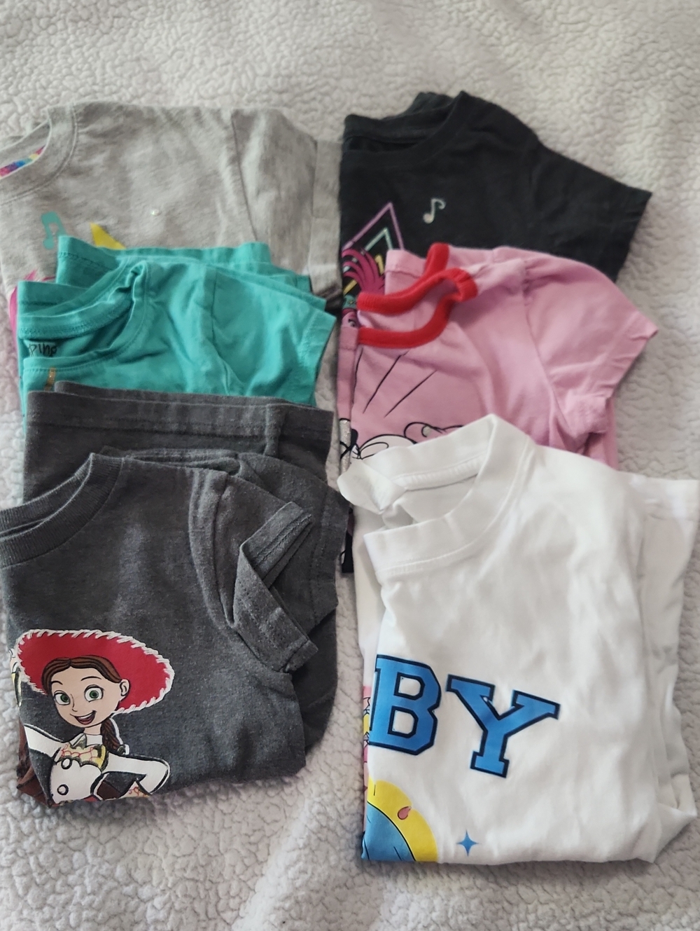 Bundle lot of girls t-shirts Size 4